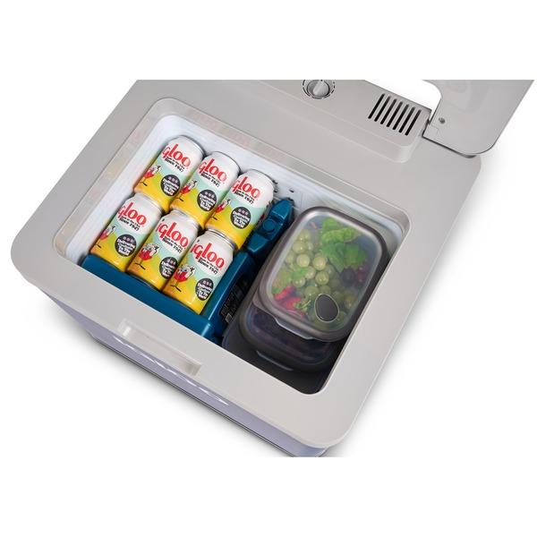 Igloo IH45 AC/DC Hybrid-Kühlbox (dunkelblau/weiß)